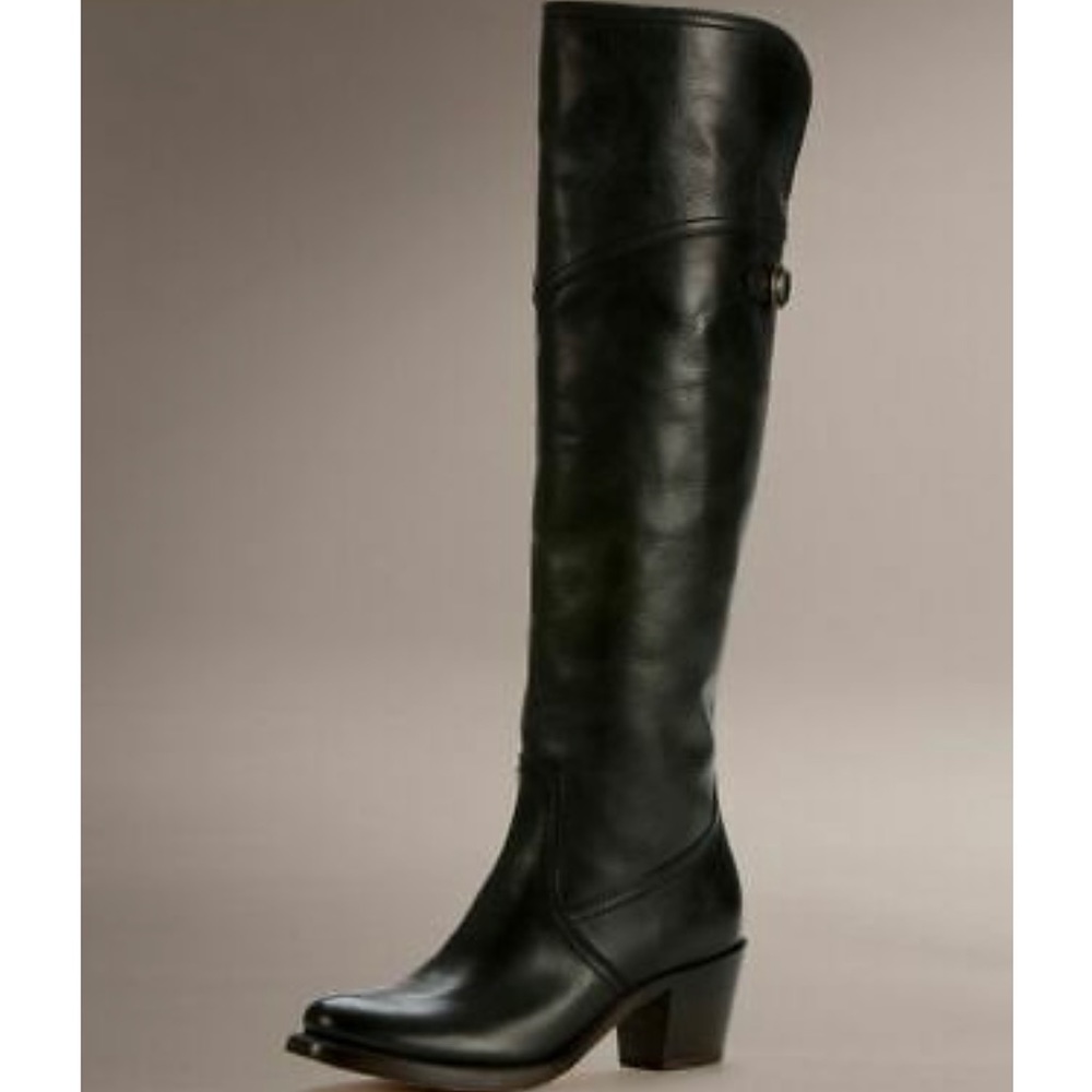 Frye Jane tall cuff boots size 8